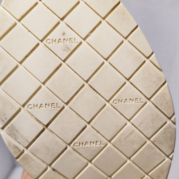 *SOLD* Chanel Metallic Gold Platform Shoes  - 9 - Picture 10 of 11